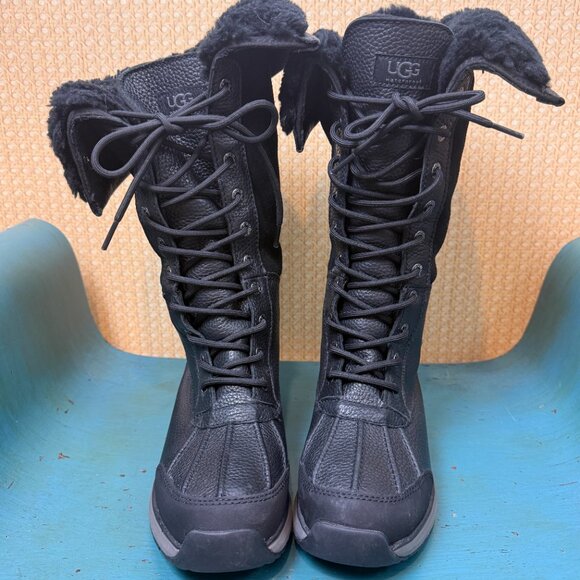 UGG Black Adirondack III Waterproof Tall Boot (Women) - Size - 6 - Picture 5 of 10